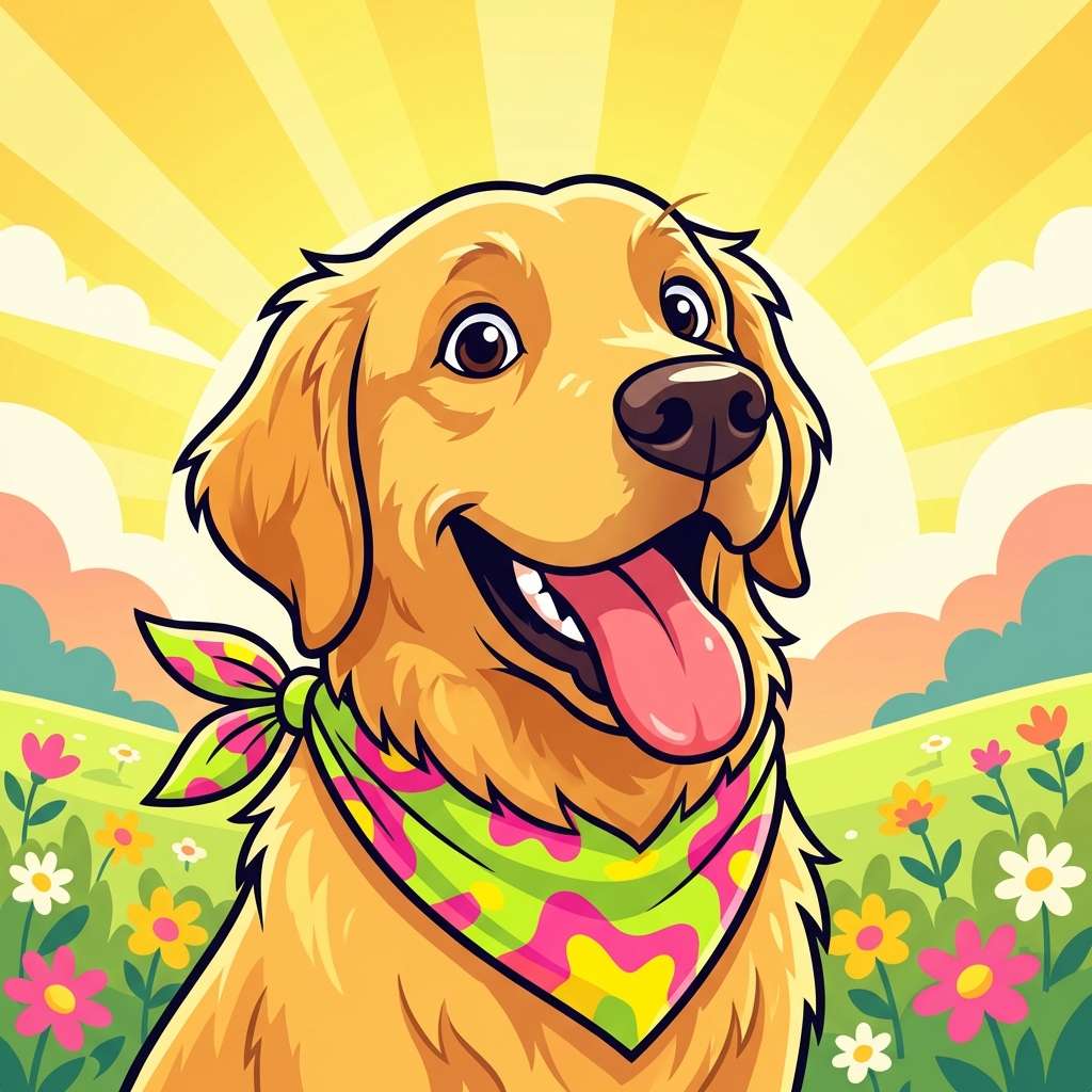 Fern the Golden Retriever